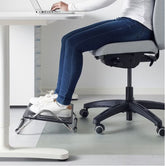 IKEA DAGOTTO Foot-rest - Black FREE SHIPPING
